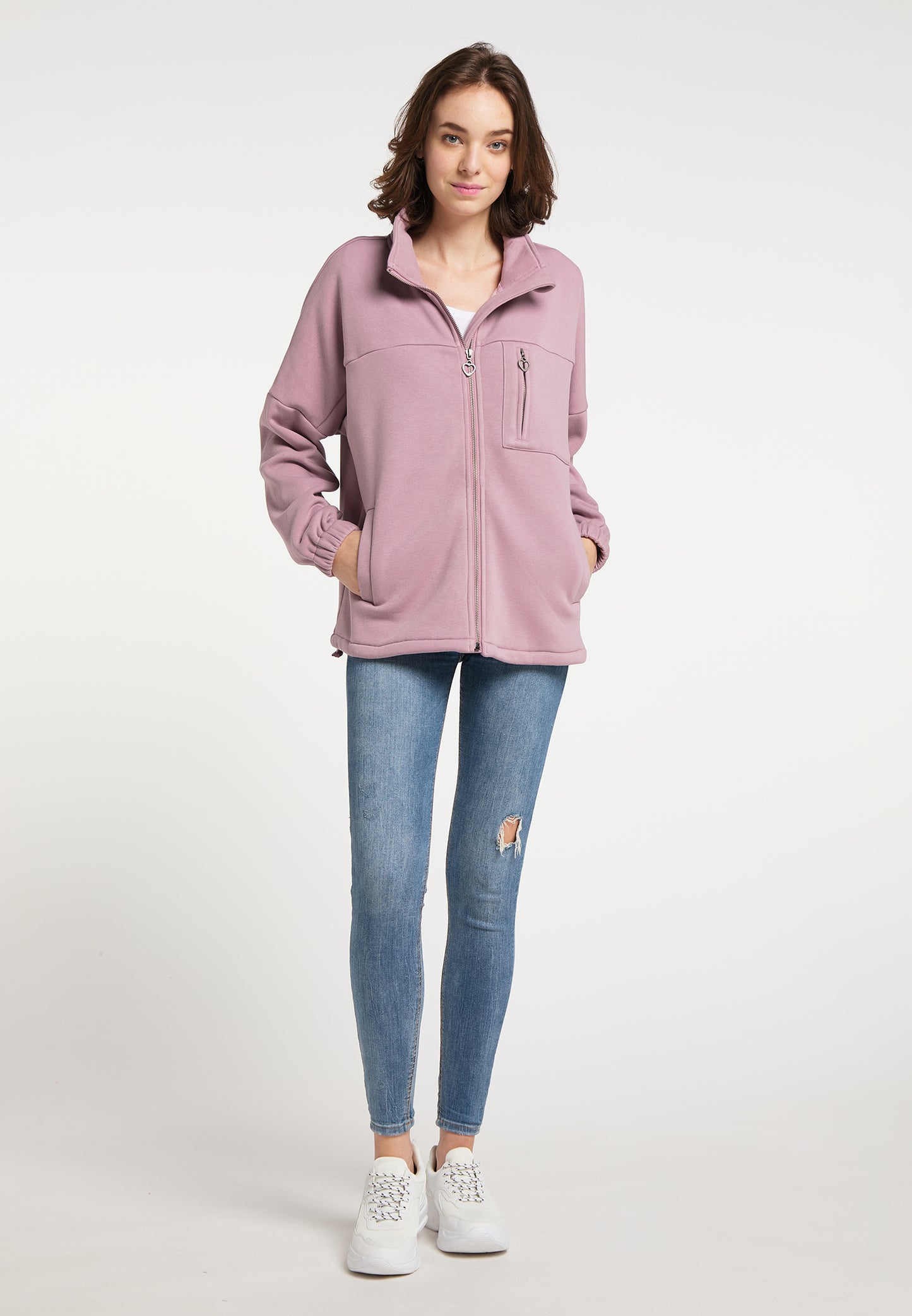 myMo Damen-Sweatjacke