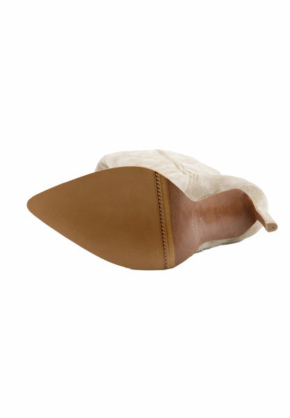 faina Overknees aus Verloursleder