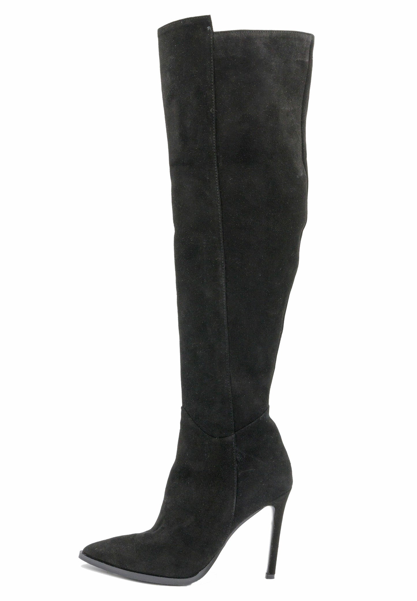 faina Overknees aus Verloursleder