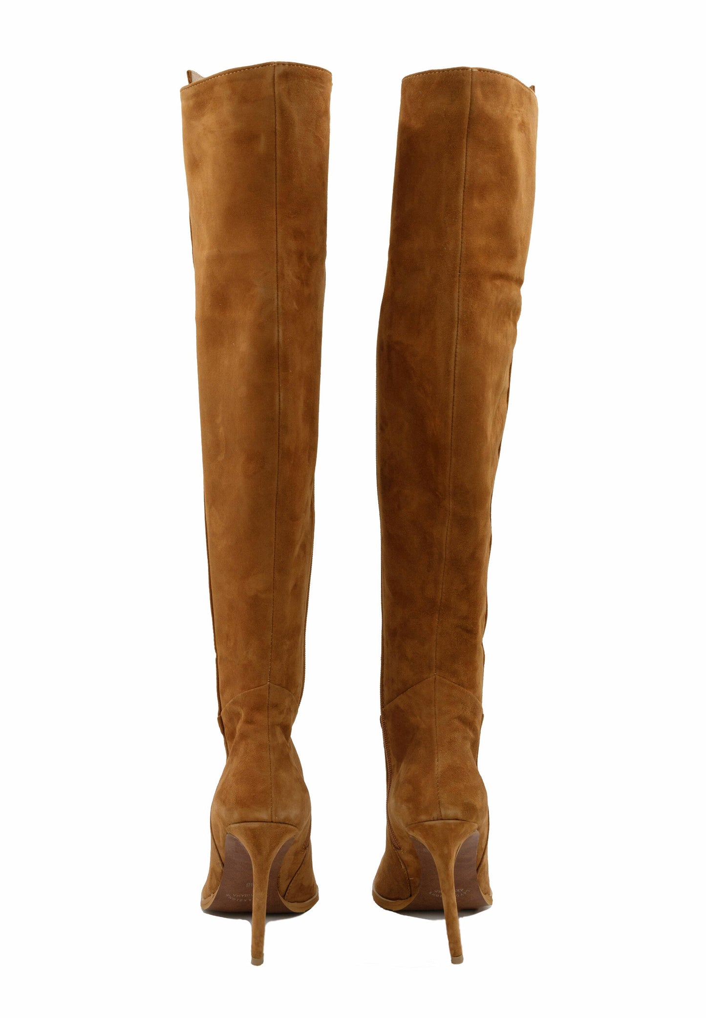faina Overknees aus Verloursleder