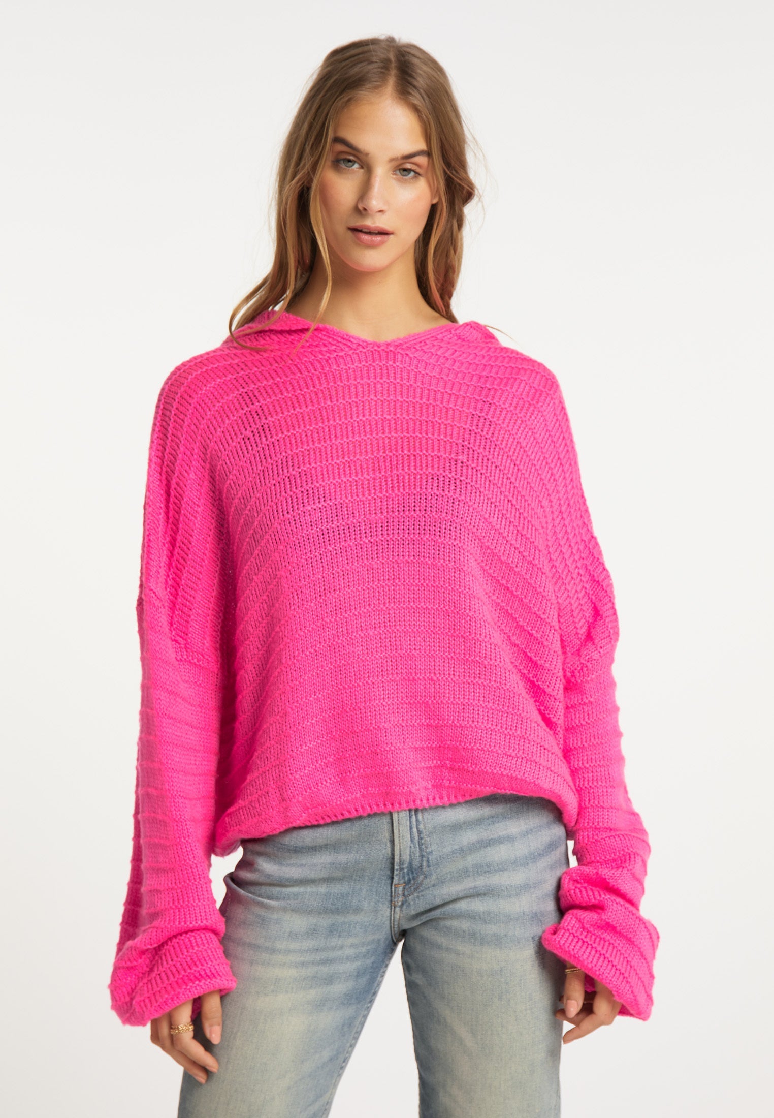 Izia Women's Knitted Hoodie