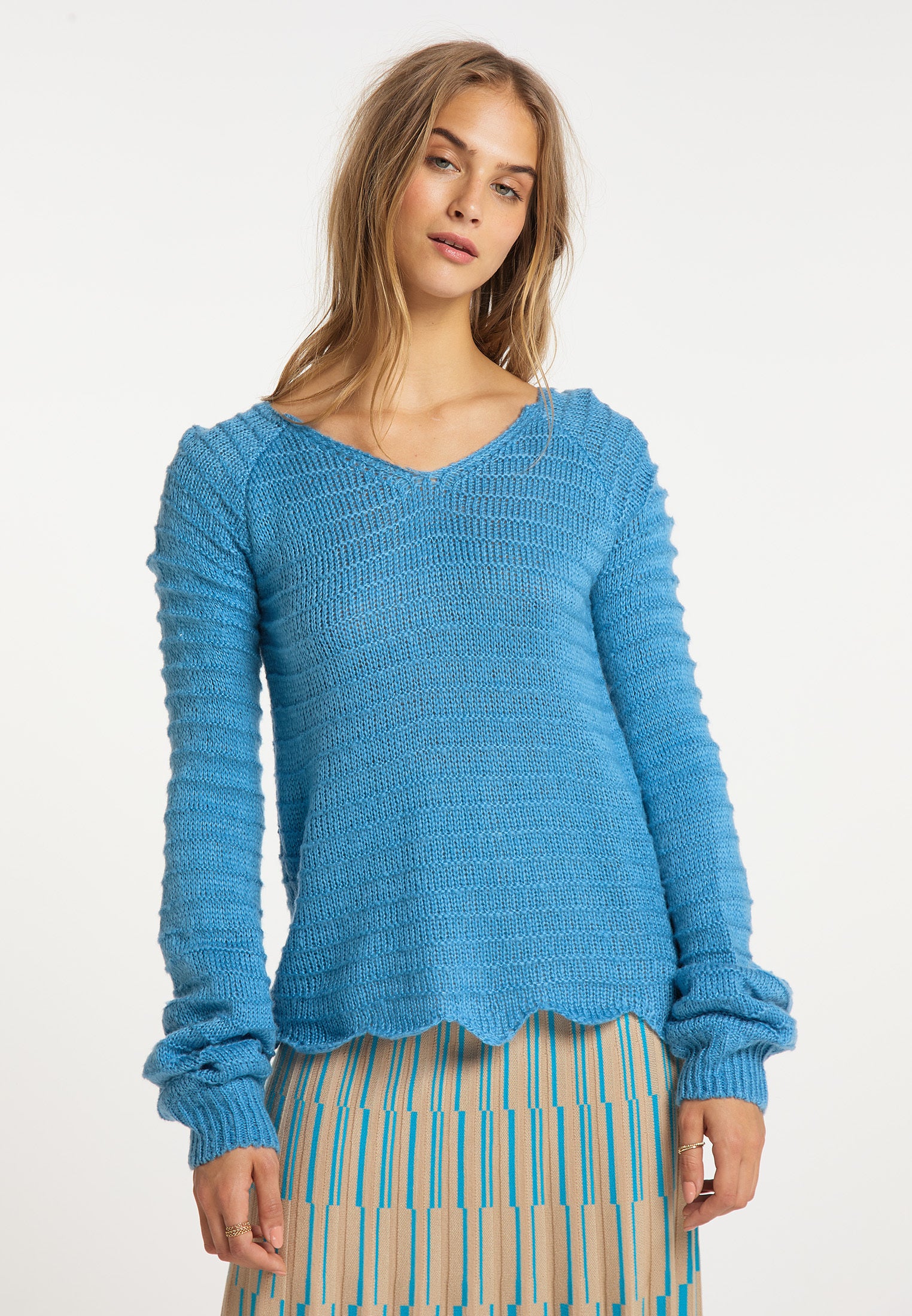 IZIA Damen-Strickpullover