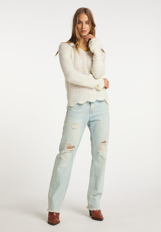 IZIA Damen-Strickpullover