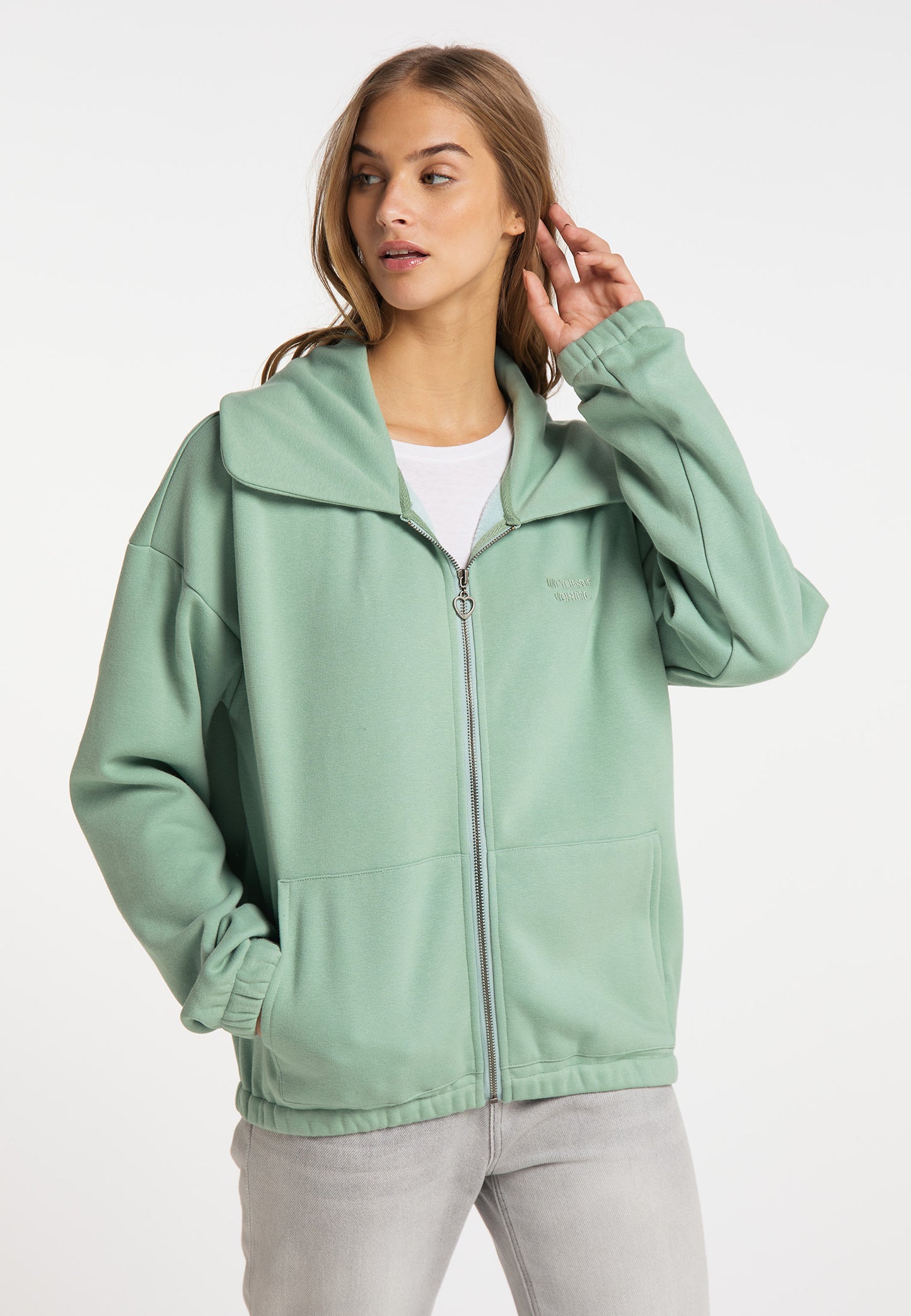 myMo Damen-Sweatjacke