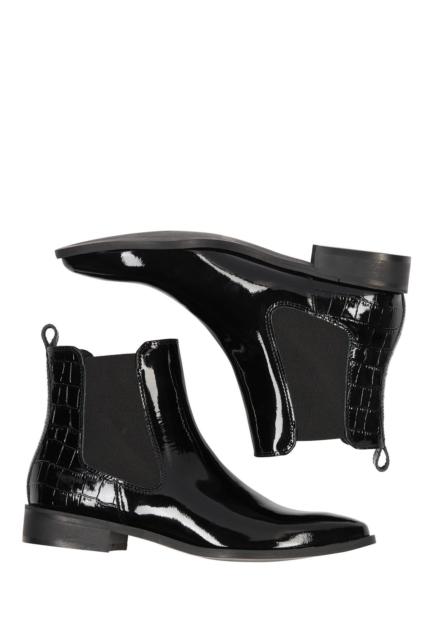 faina Ankle Boots aus Lackleder