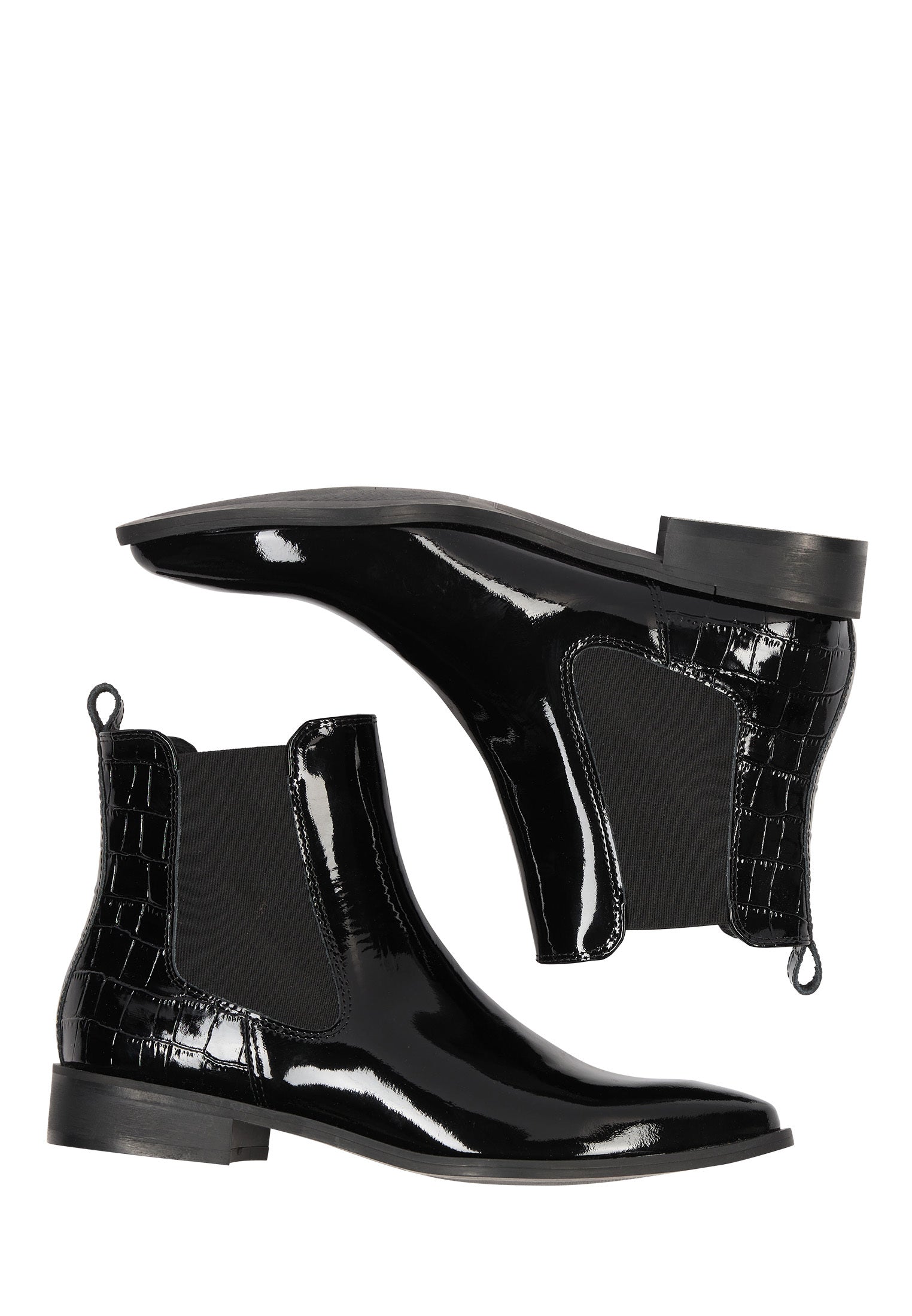 faina Ankle Boots aus Lackleder