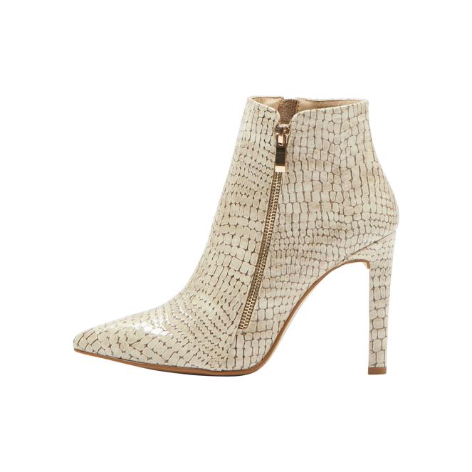 faina Stiefelette aus Glattleder