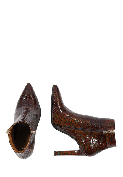 faina Stiefelette aus Glattleder