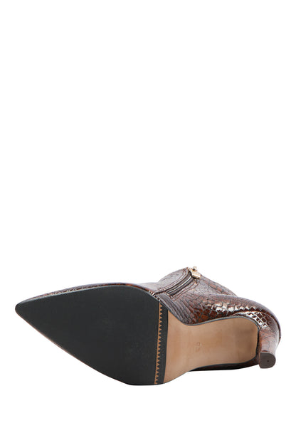 faina Stiefelette aus Glattleder