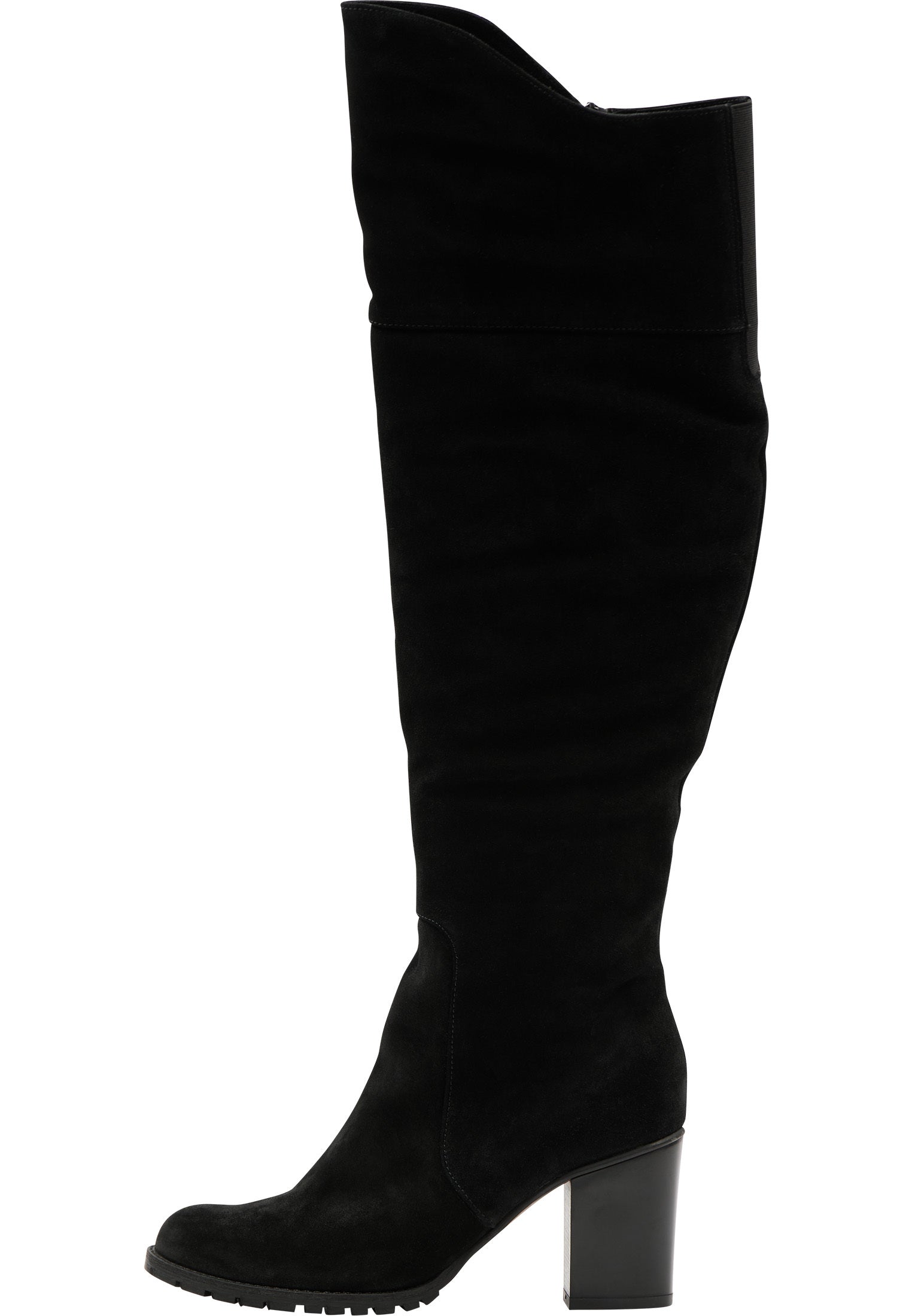 faina Verloursleder Overknees