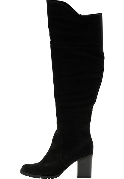 faina Verloursleder Overknees