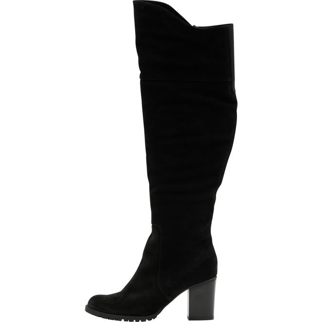 faina Verloursleder Overknees