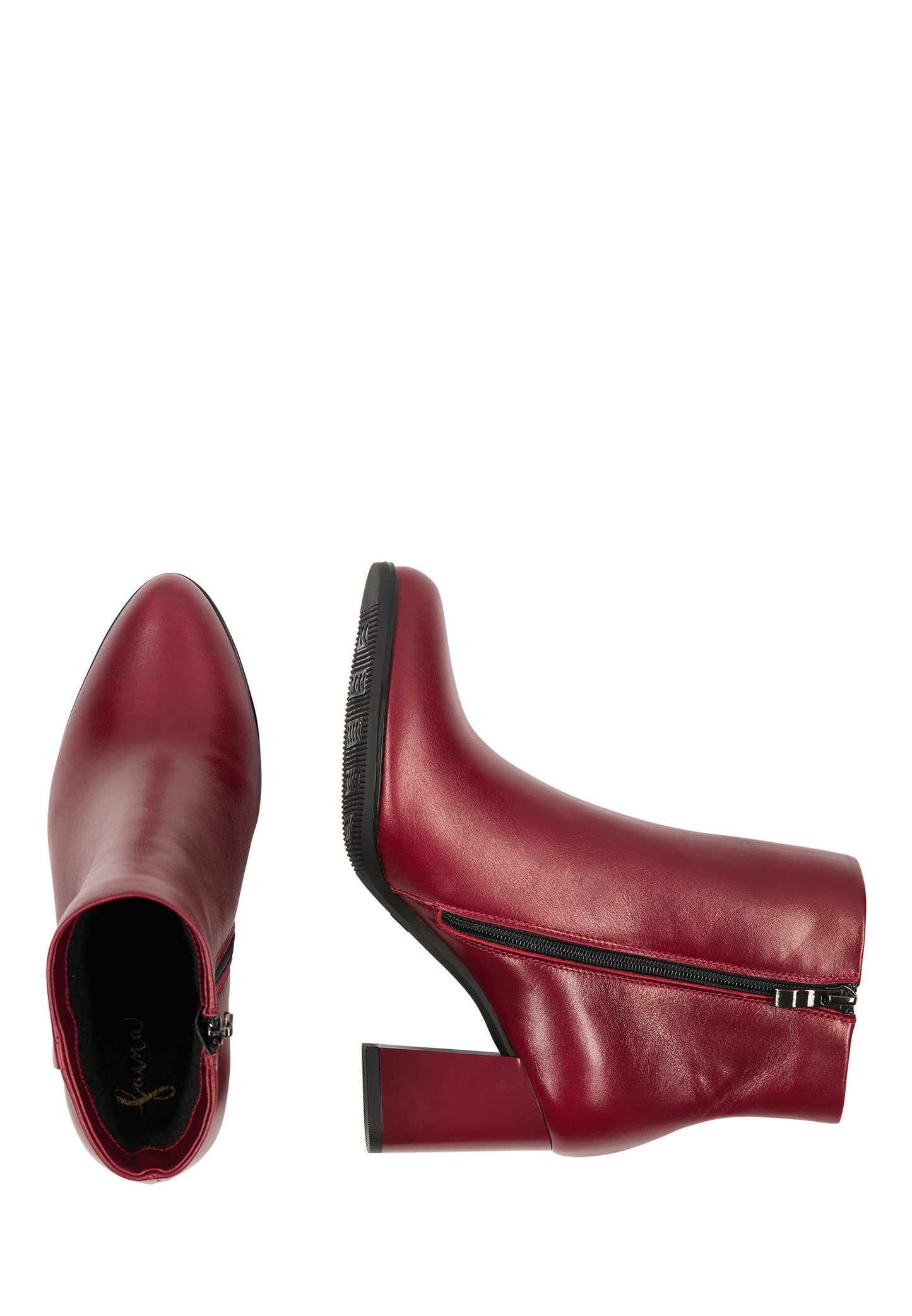 faina Leder Stiefeletten
