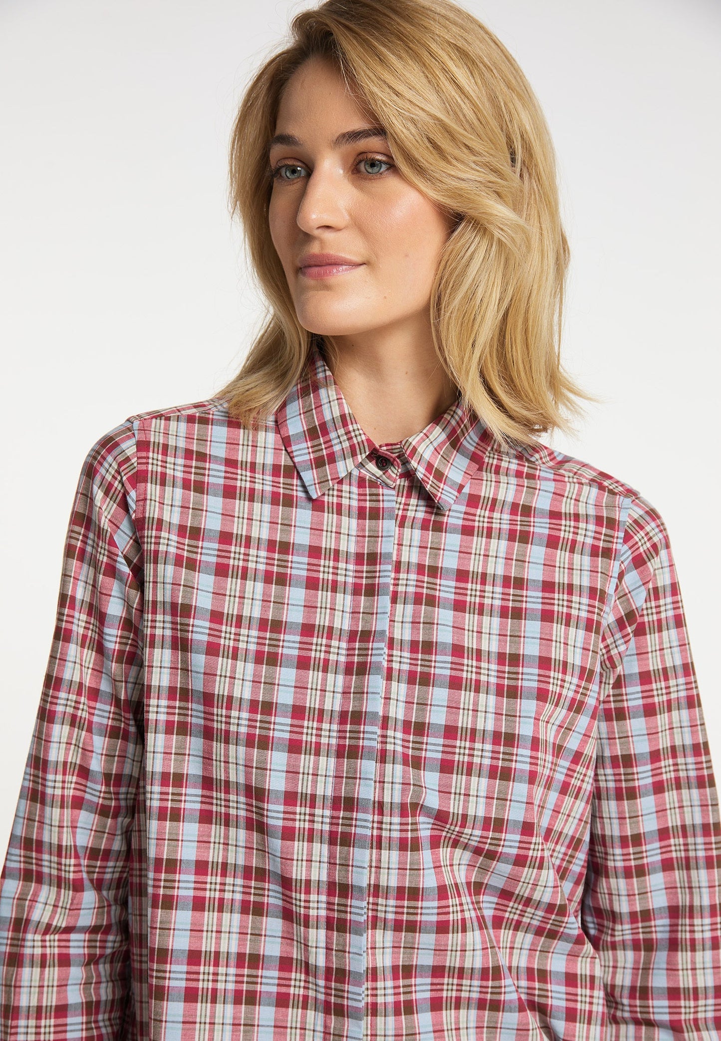 Usha blue label Women's Shirt Blouse