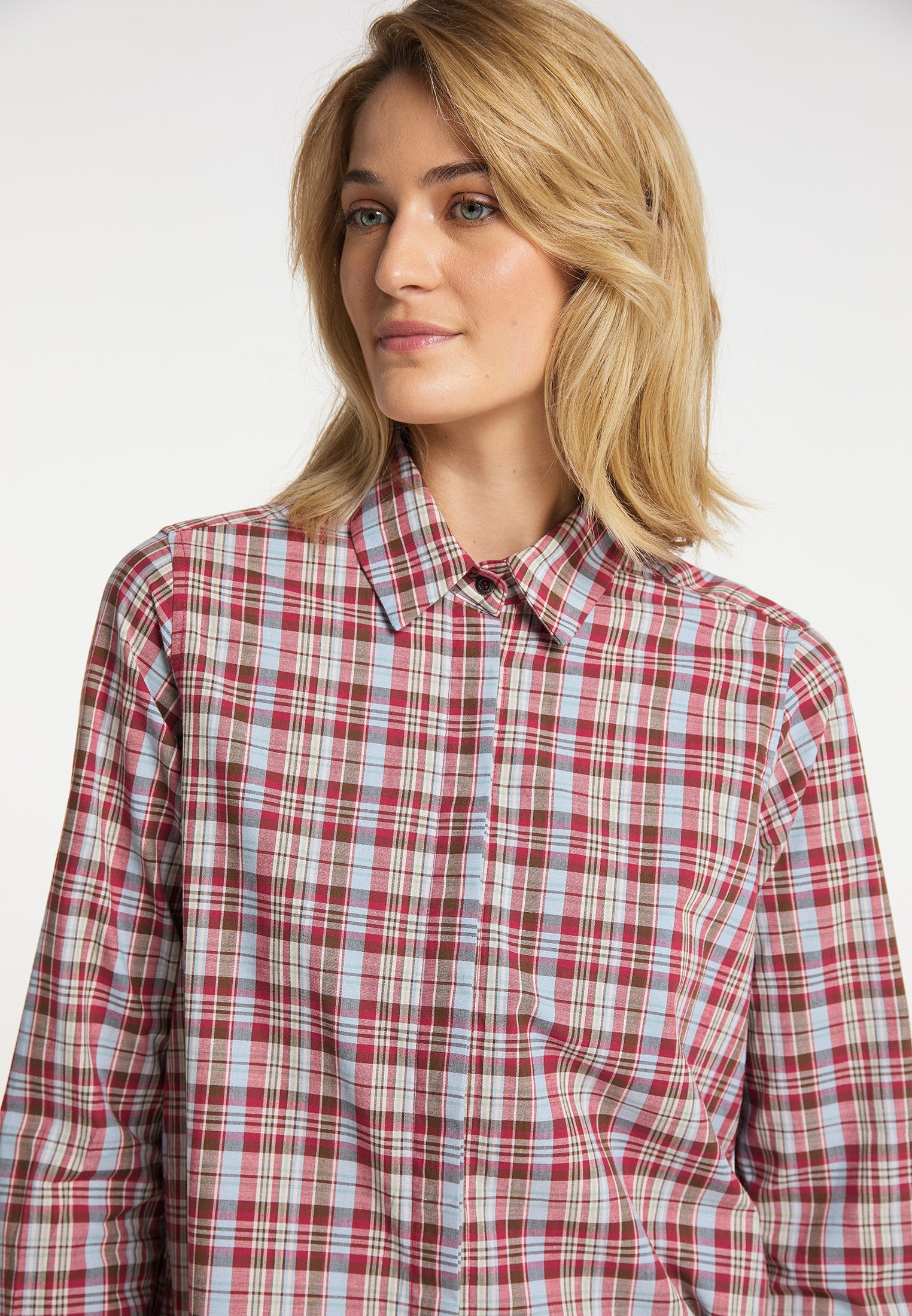 Usha blue label Women's Shirt Blouse