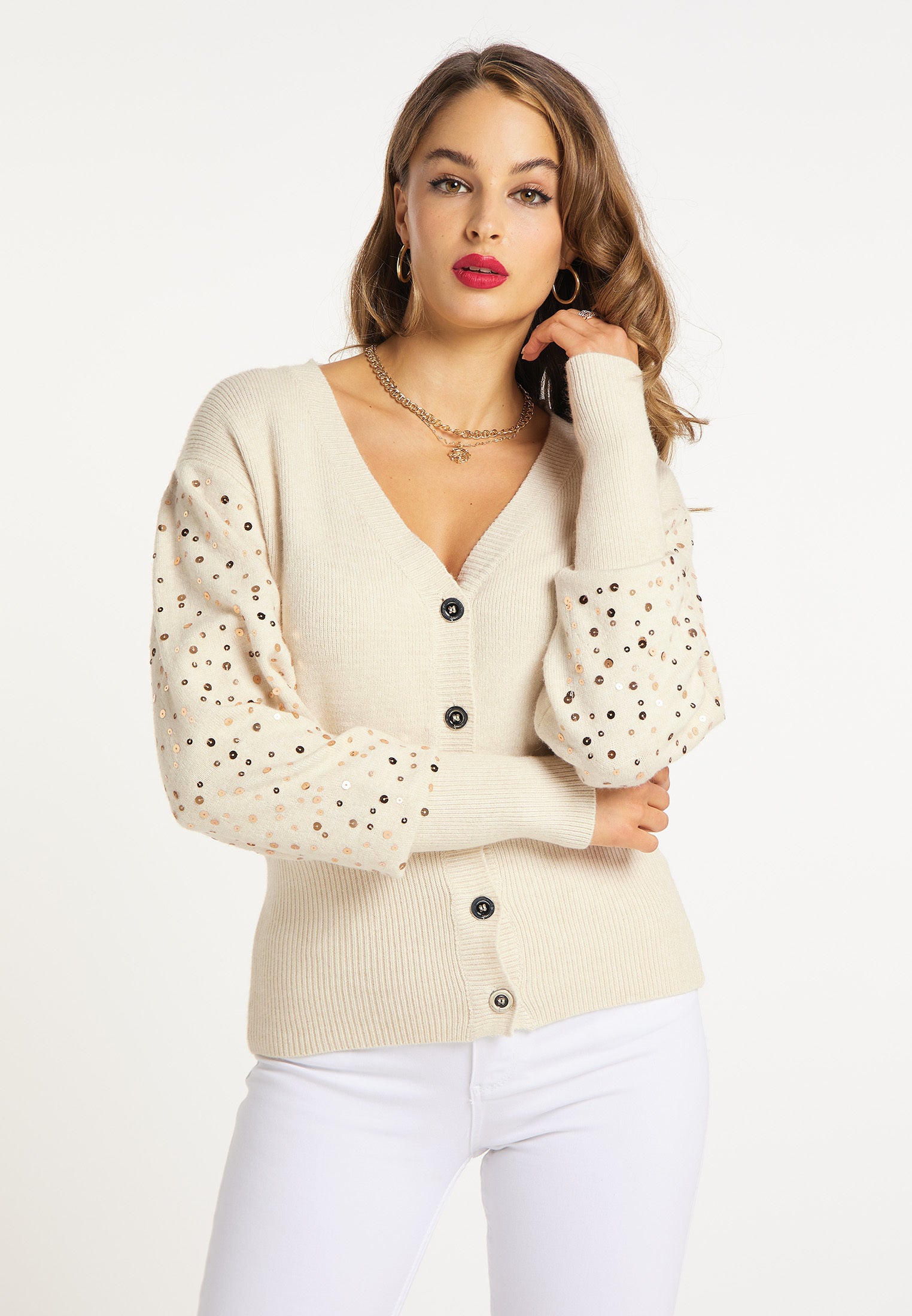 faina Strickjacke