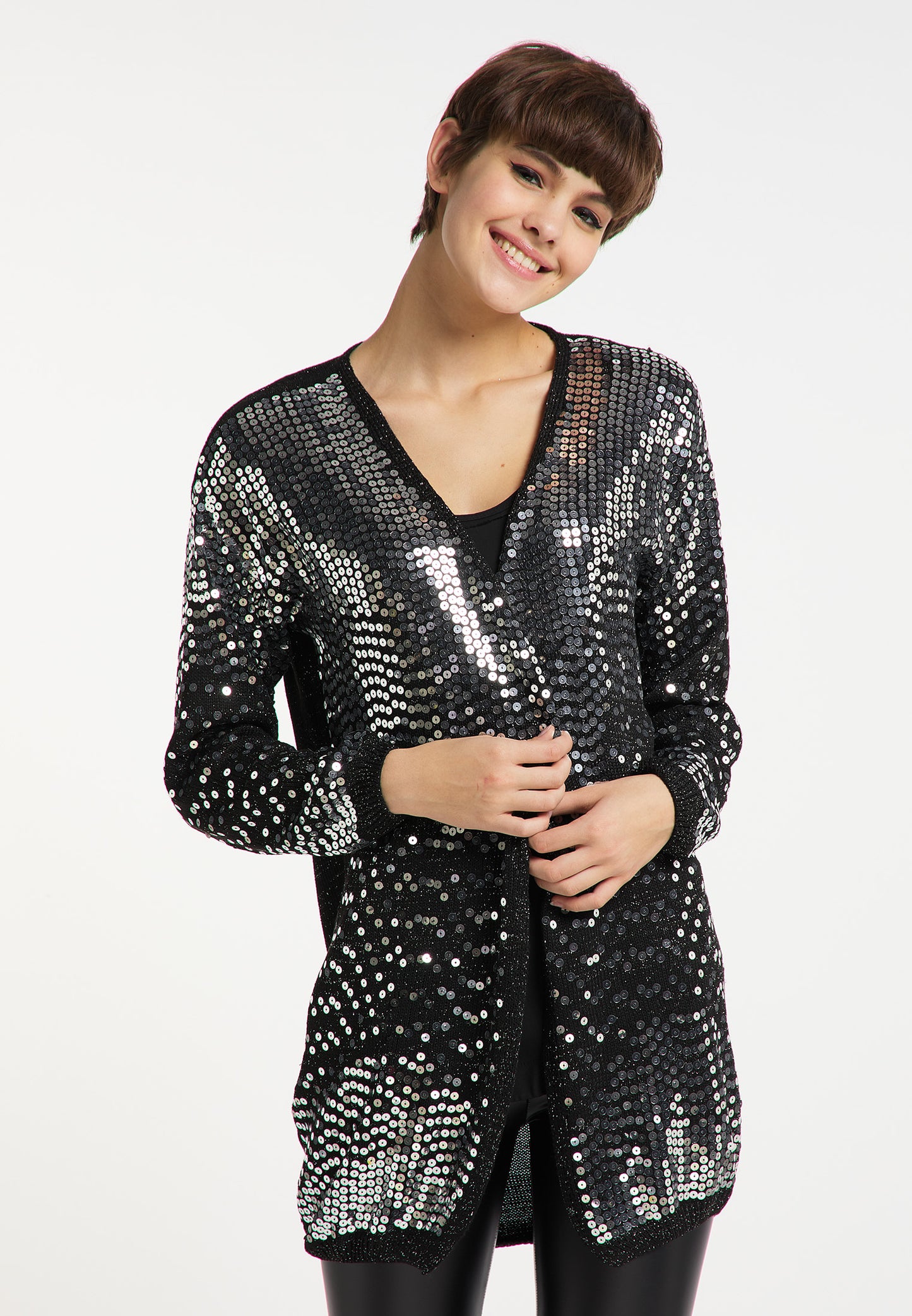myMo at night Damen Strickjacke