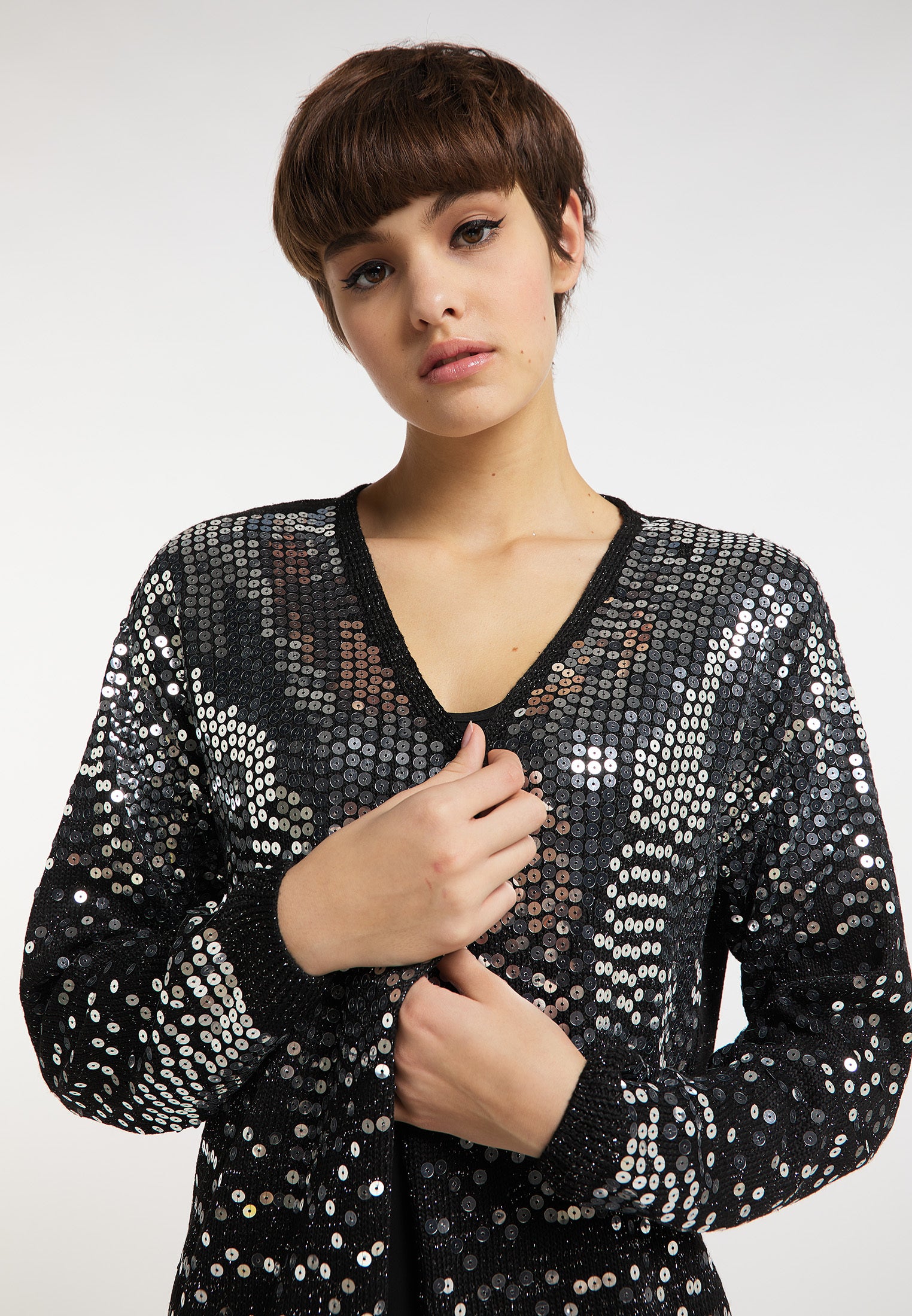 myMo at night Damen Strickjacke
