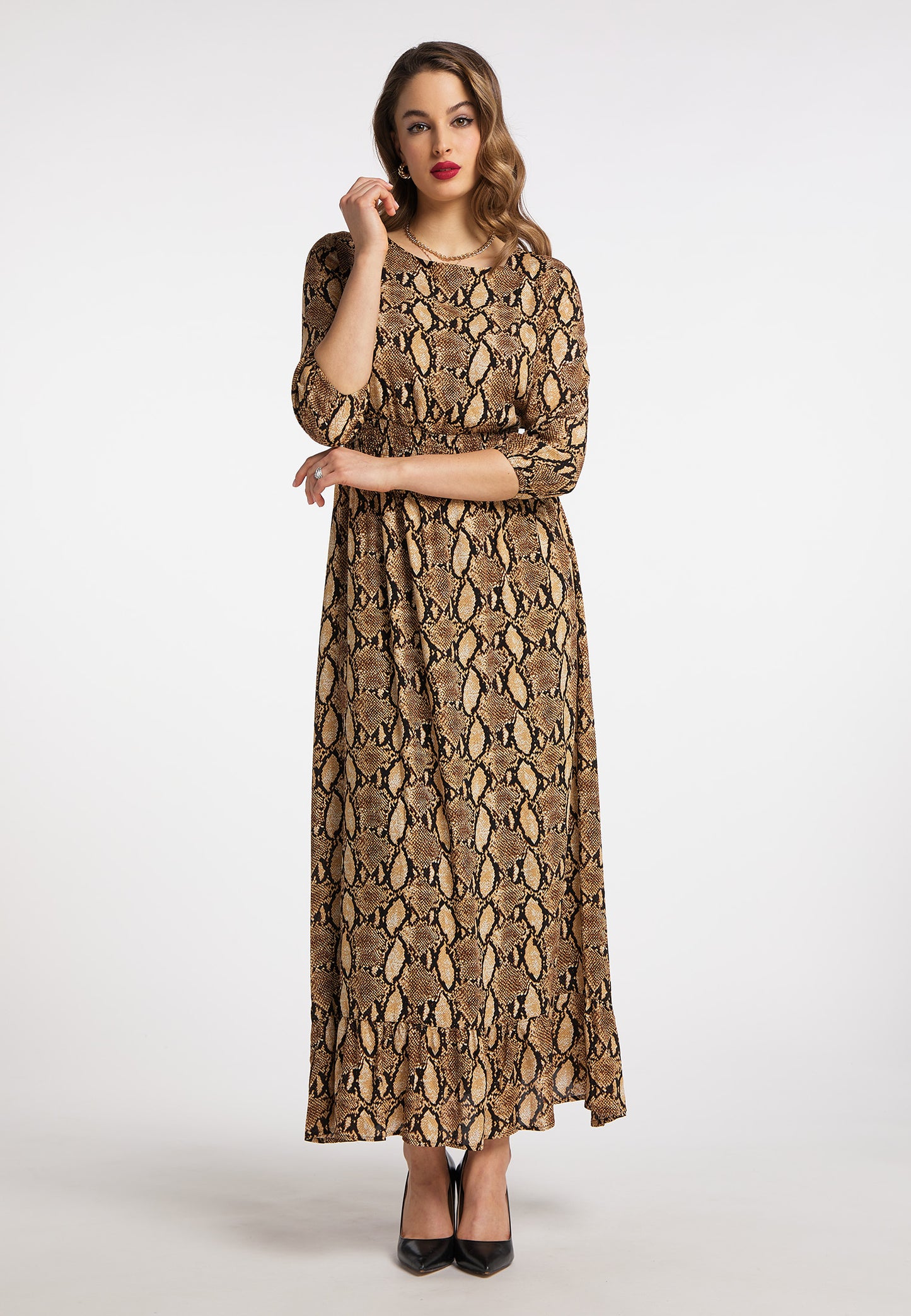 faina Maxikleid