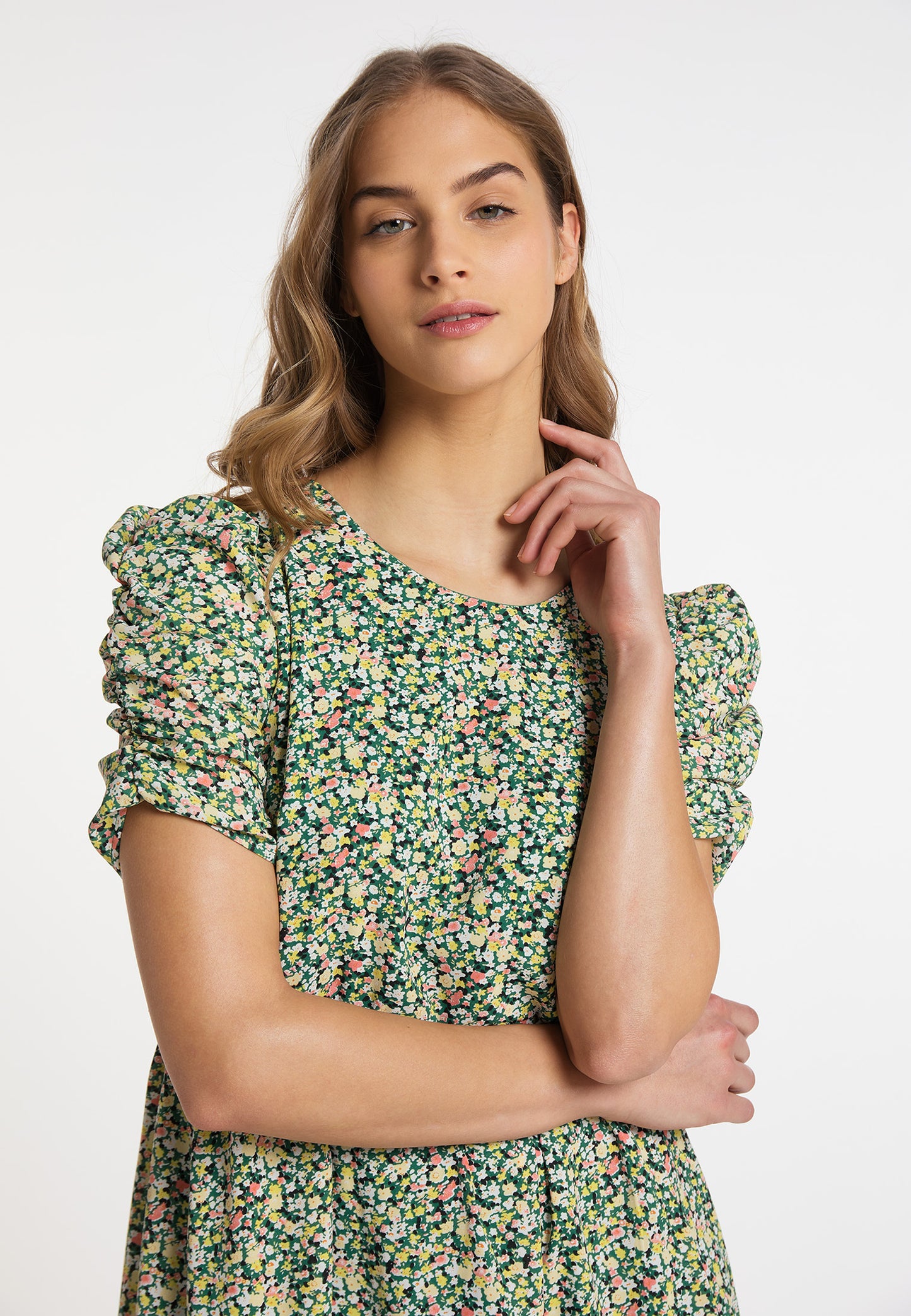 Sukienka midi damska myMo