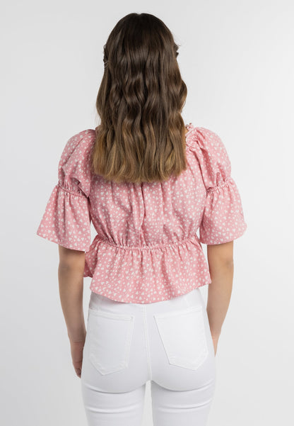 Mymo Women's Blouse With Heart Print
