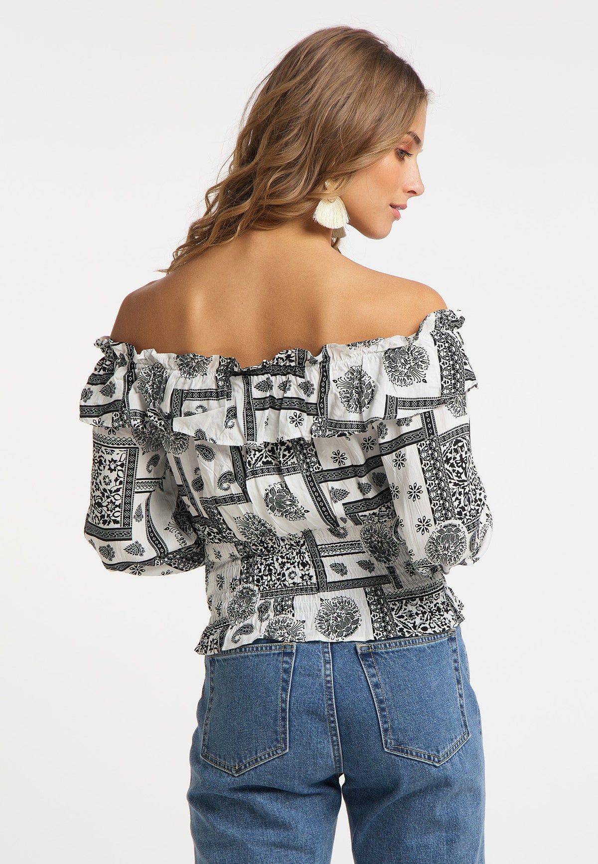Izia Women's Carmen Blouse