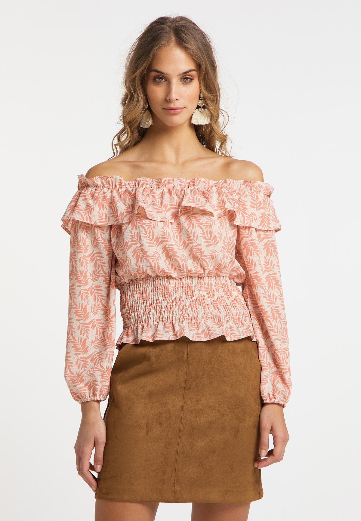 Izia Women's Carmen Blouse