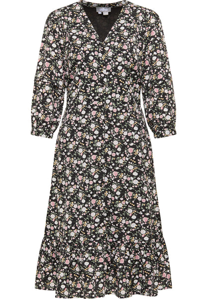 Jeona Women's Midi Dress With Floral Print