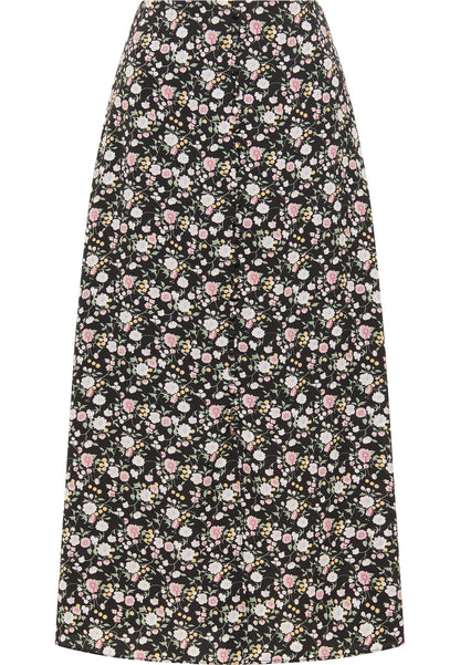 Albee Women's Midi Skirt With Floral Print