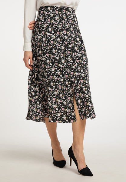 Albee Women's Midi Skirt With Floral Print