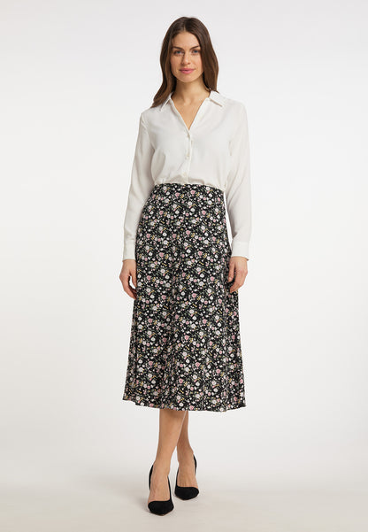 Albee Women's Midi Skirt With Floral Print