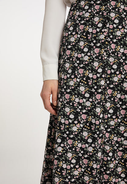 Albee Women's Midi Skirt With Floral Print
