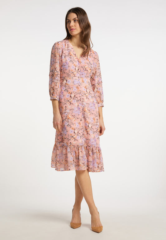 Albee Women's Midi Dress With Floral Print