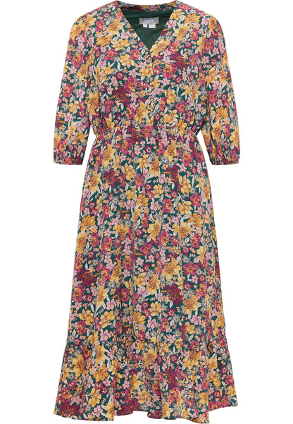 Jeona Women's Floral Print Midi Dress