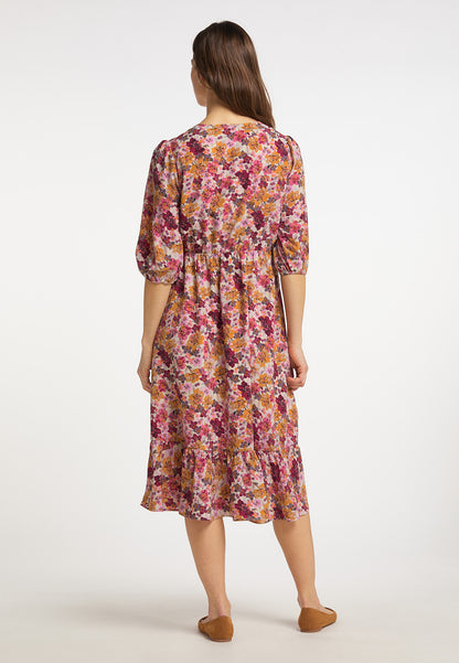 Jeona Women's Floral Print Midi Dress
