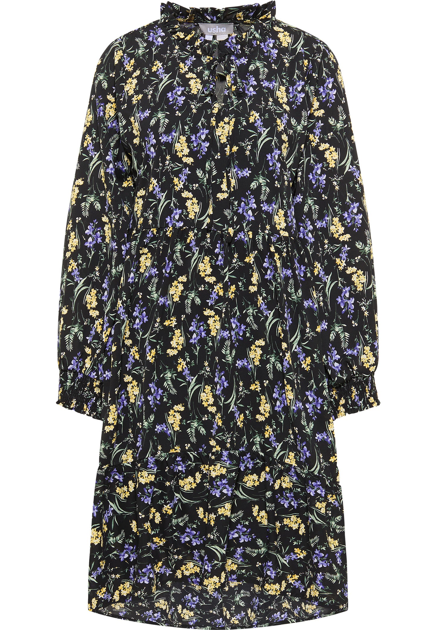 usha Damenkleid mit Blumenmuster