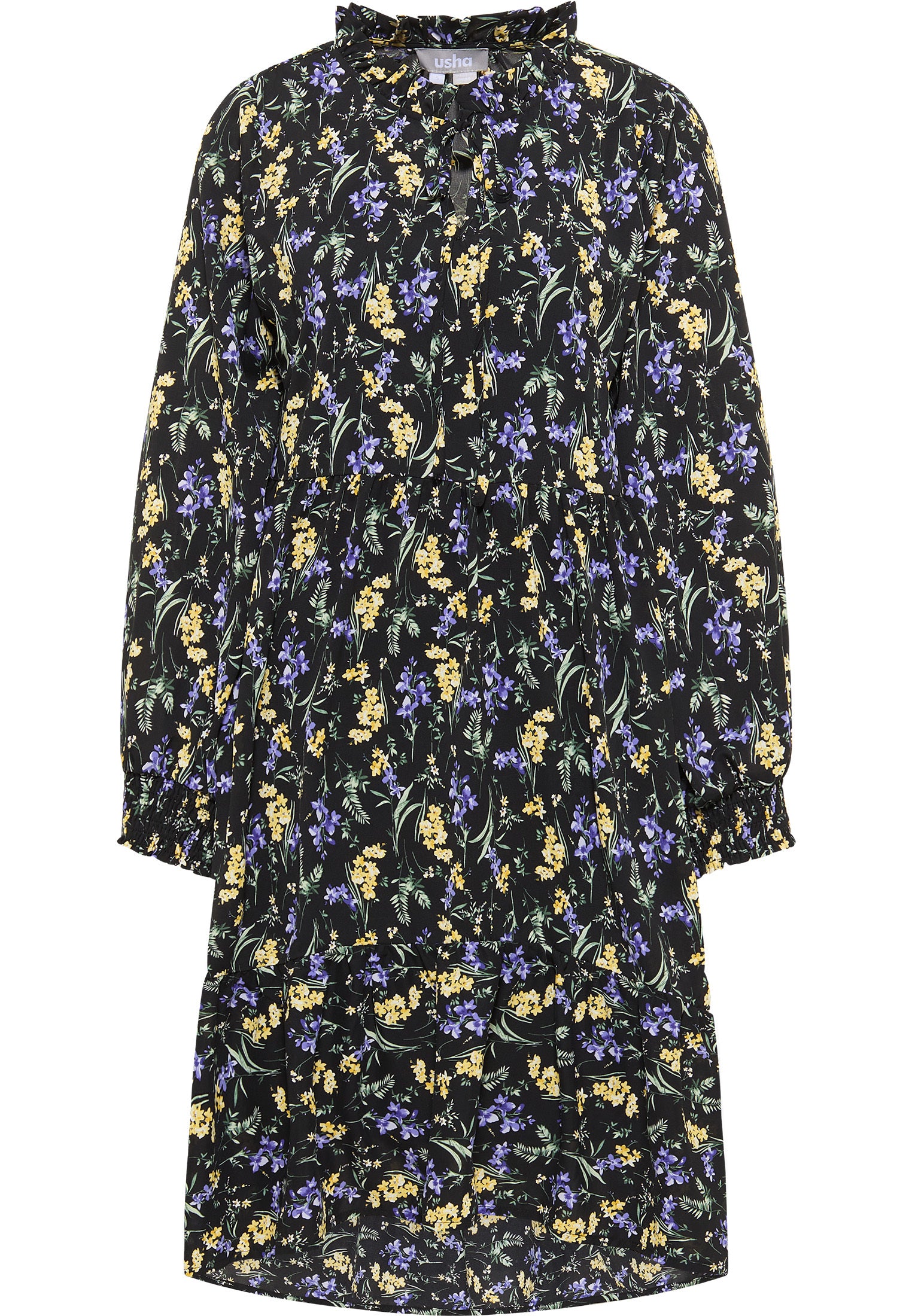 usha Damenkleid mit Blumenmuster