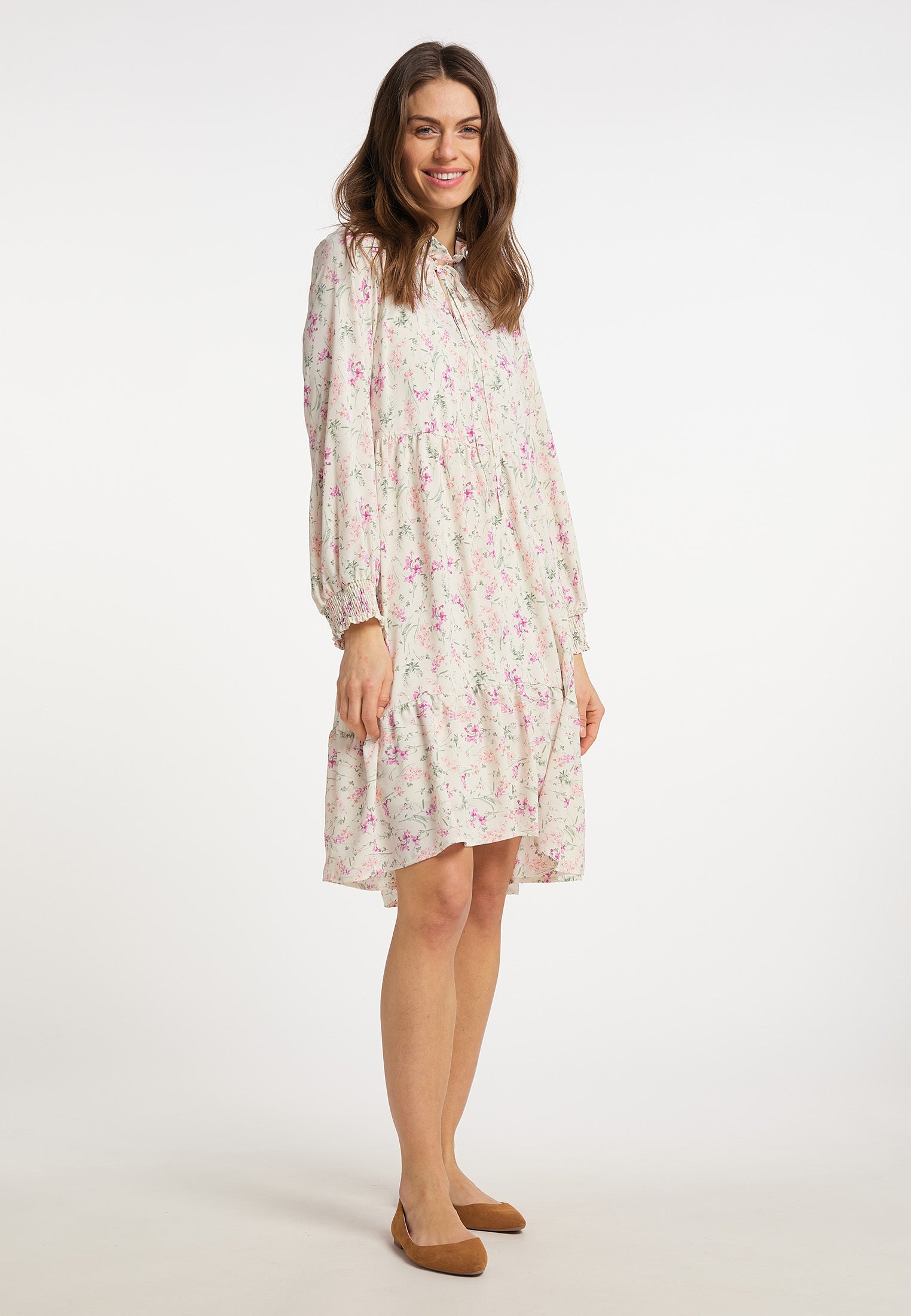 usha Damenkleid mit Blumenmuster