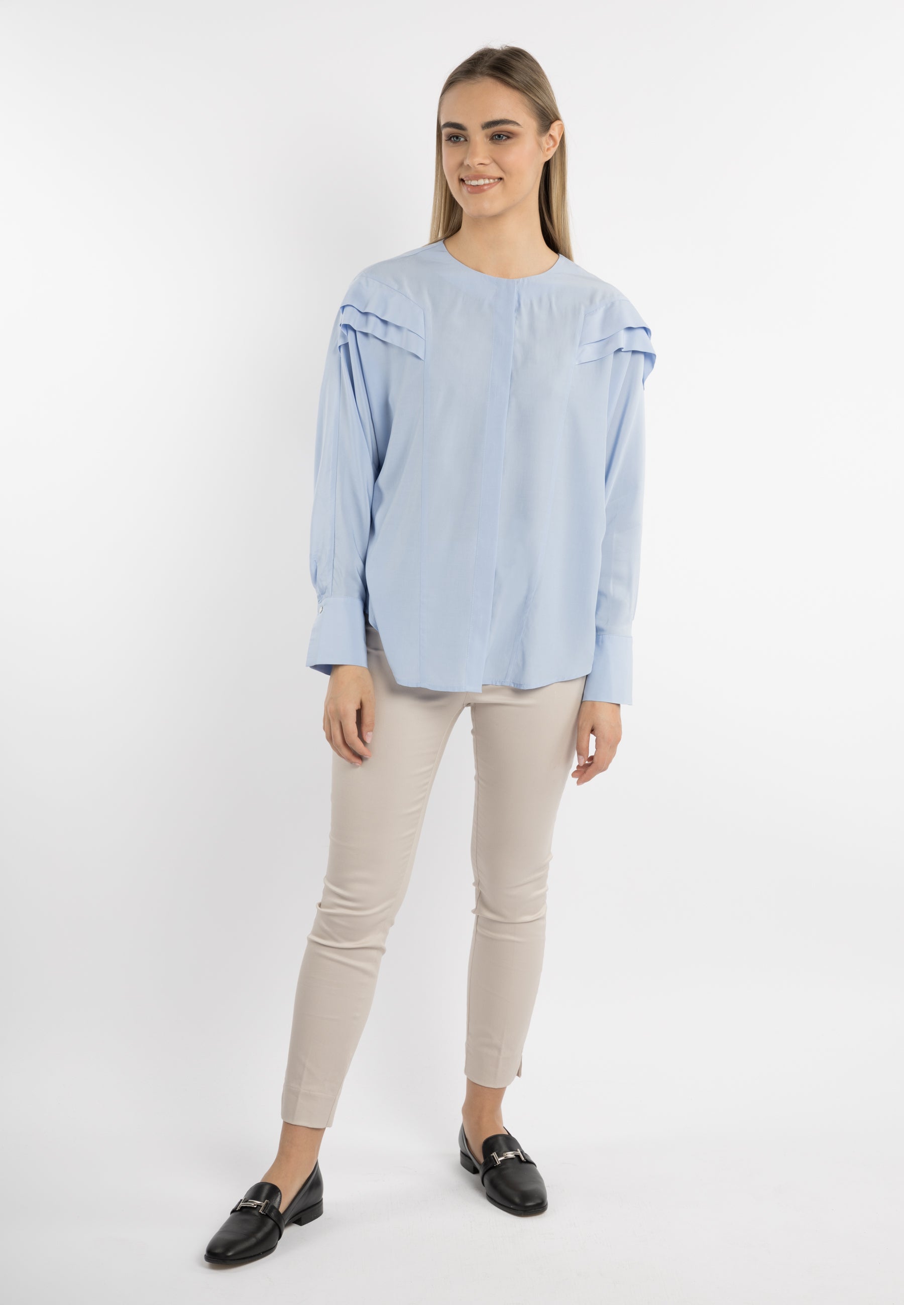 Dreimaster klassik Women's Long Sleeve Blouse