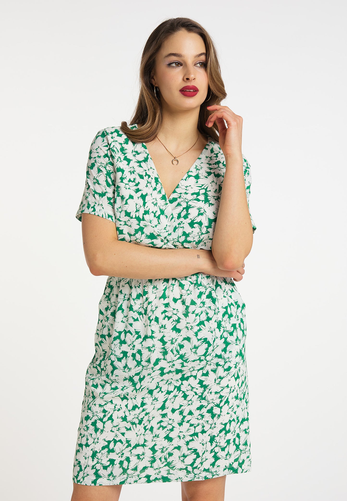 faina Women's Floral Pattern Dress