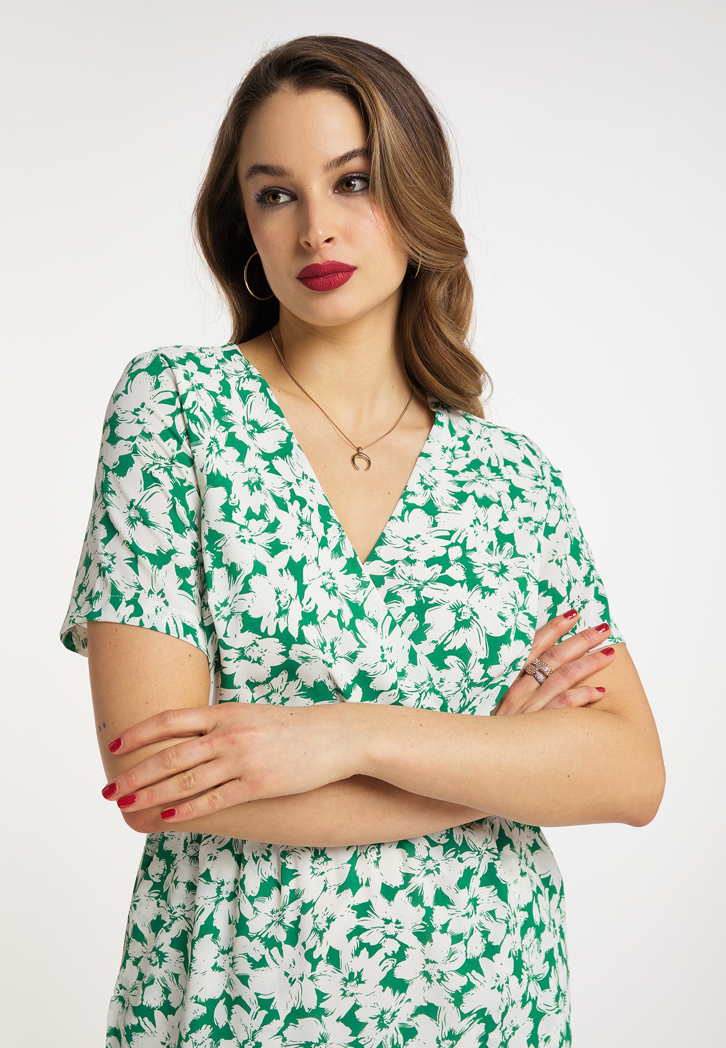 faina Women's Floral Pattern Dress