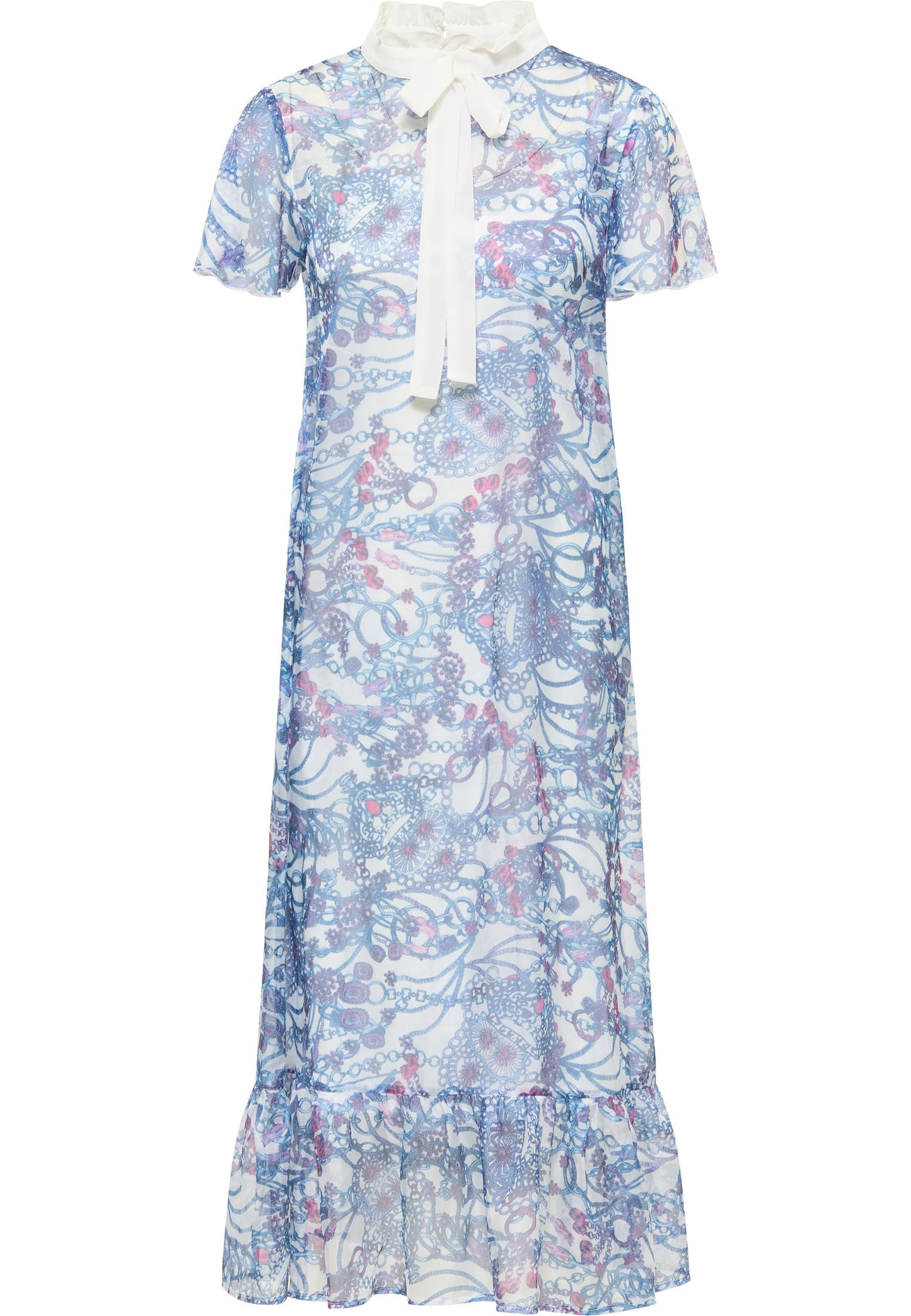 faina Midikleid mit Allover-Print