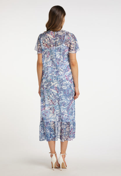 faina Midikleid mit Allover-Print