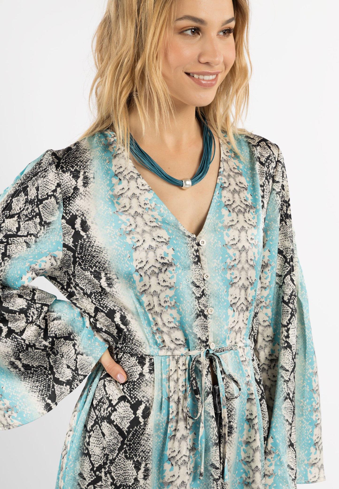 IZIA Women's Beach Kaftan