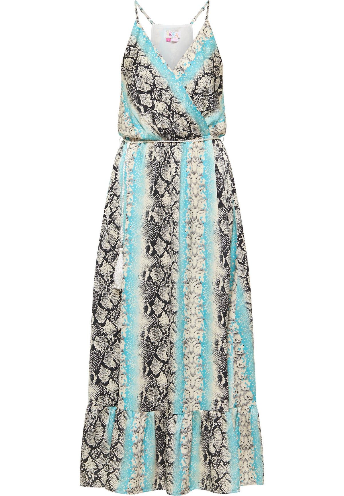 Izia Women's Snake Print Maxi Dress