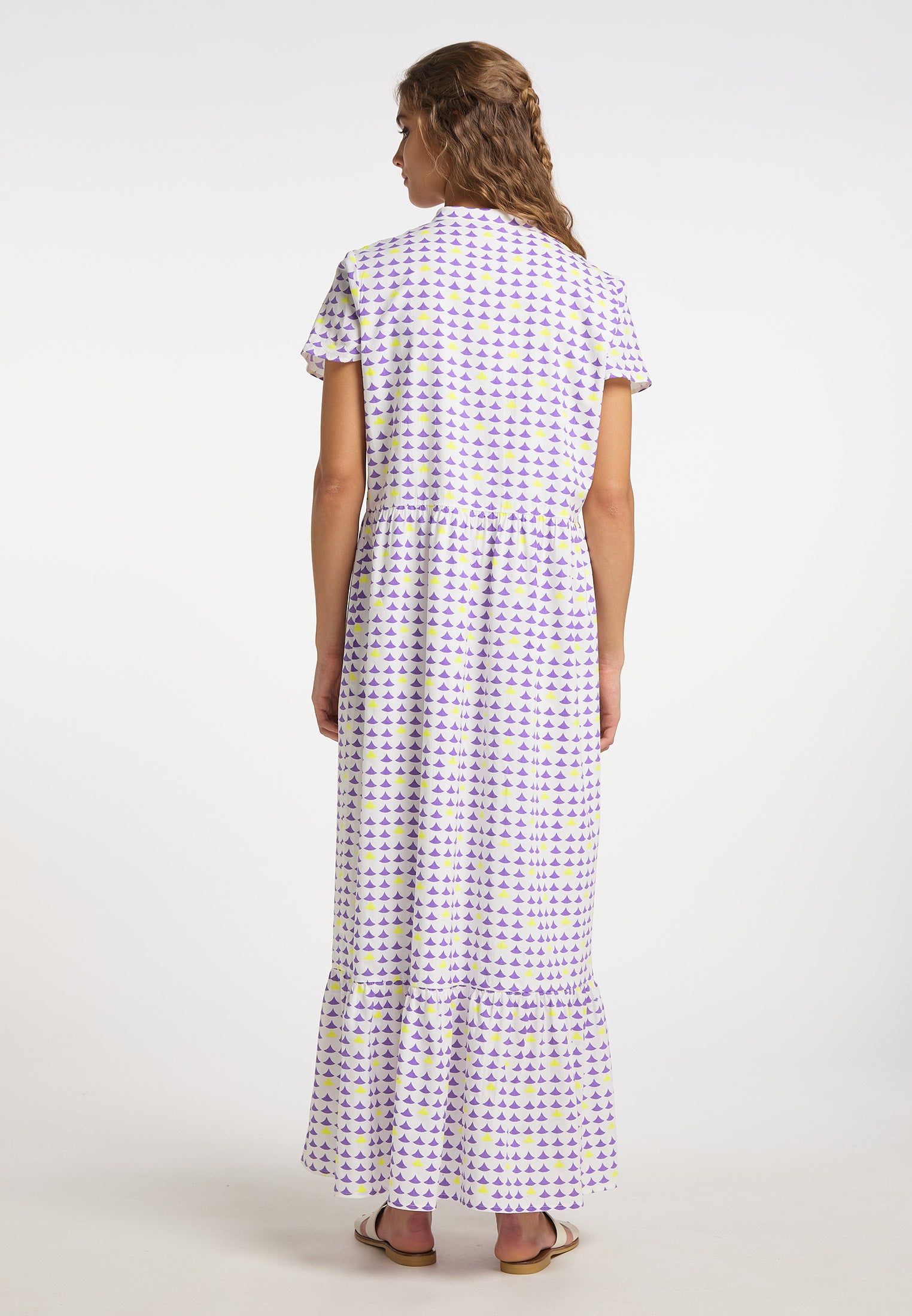 IZIA Women's Maxi Dress With All Over Print
