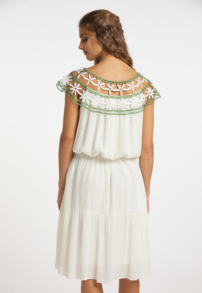 IZIA Women's Floral Lace Dress