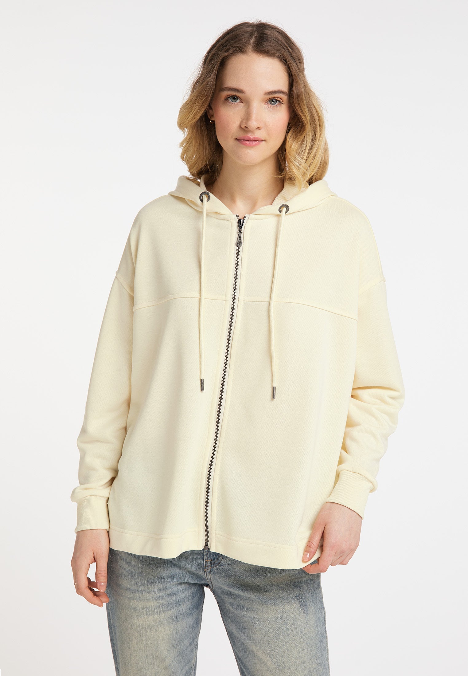 Dreimaster vintage Women's Oversized Zip Hoodie