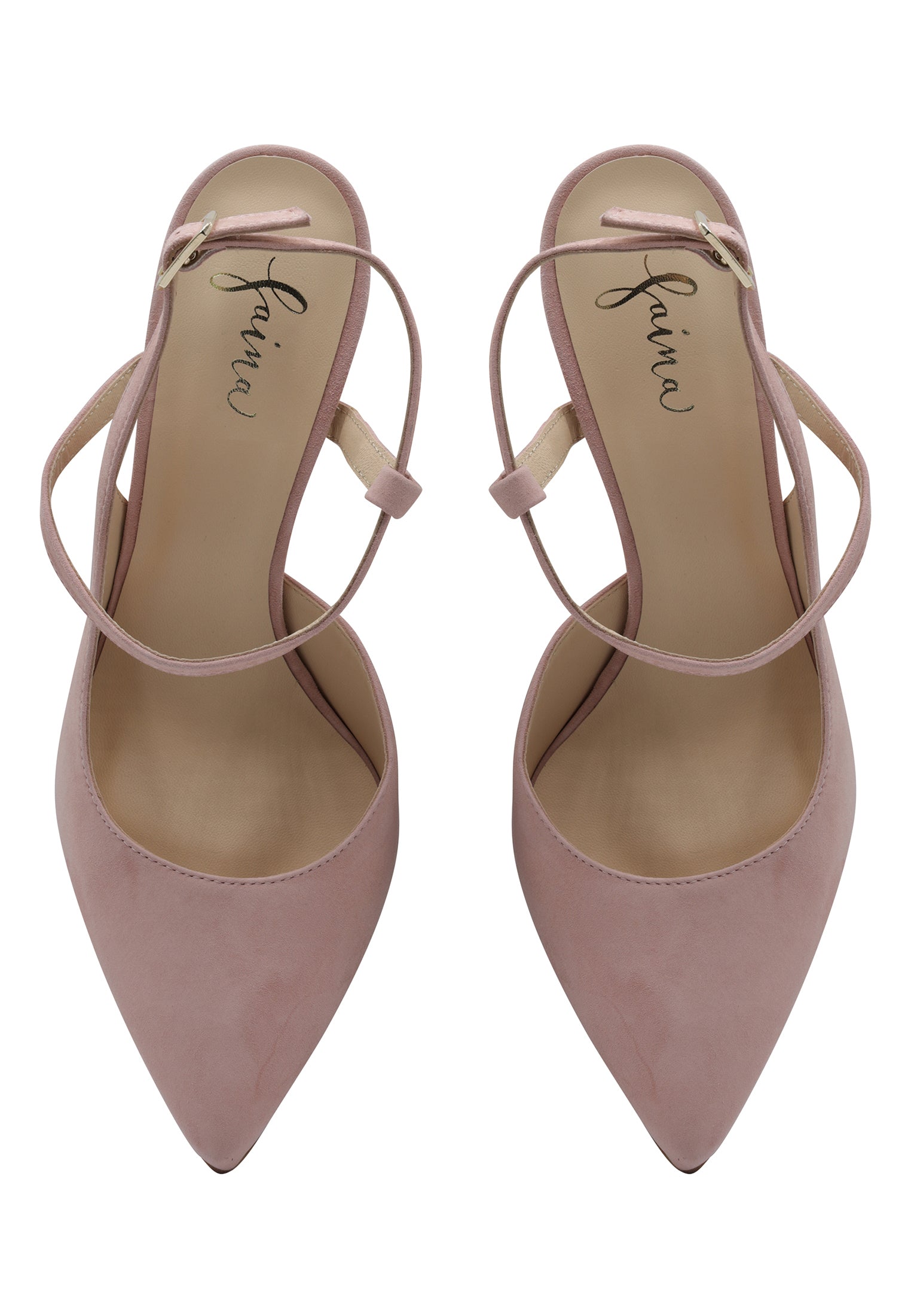 faina Slingback-Pumps aus Leder