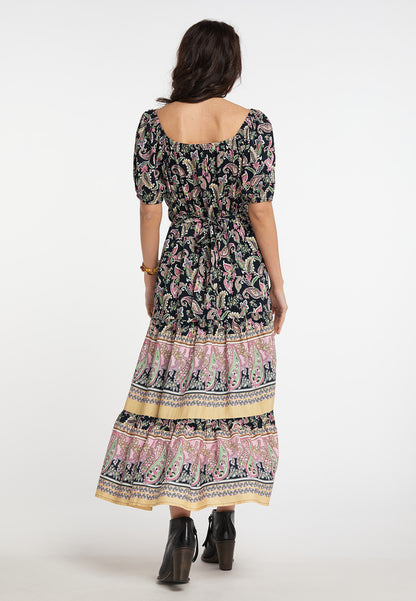 Virita Women's Paisley Print Midi Dress